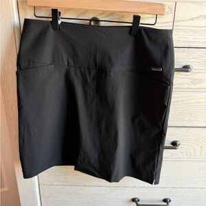 S.C. & Co. Black Athletic Skort
